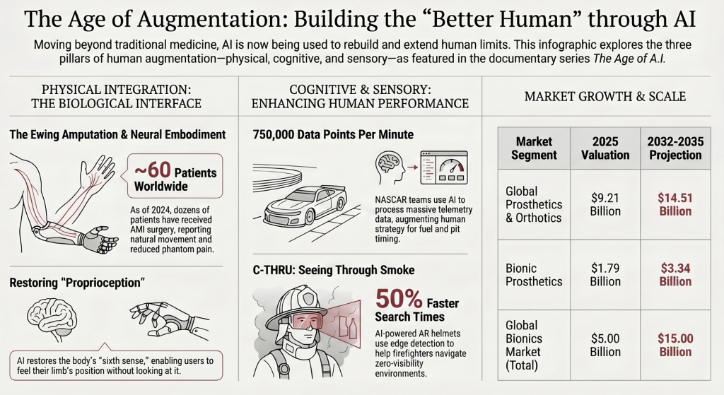 Using A.I. to build a better human | The Age of A.I. | S1 | E3 ...