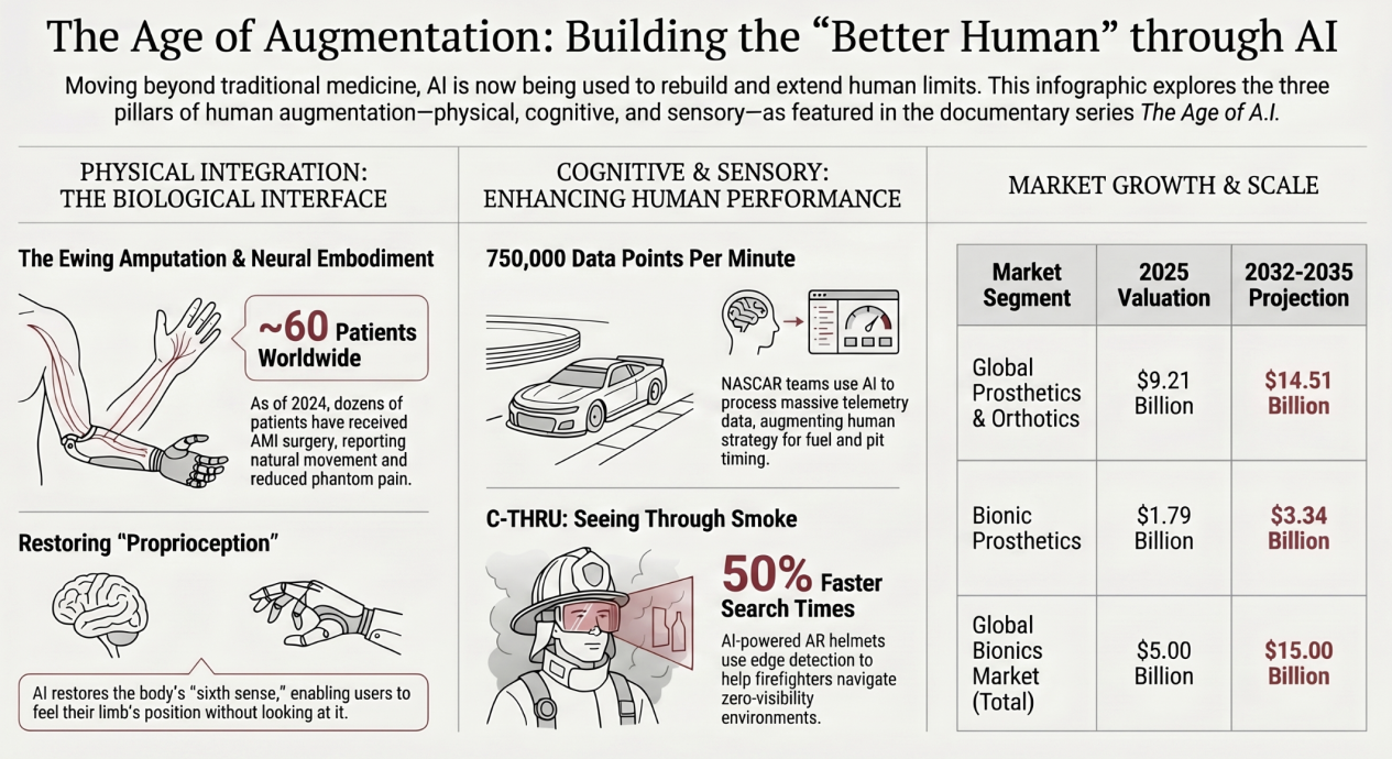 Using A.I. to build a better human | The Age of A.I. | S1 | E3 ...
