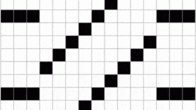 Image of Generated Crossword Puzzle (source https://www.crosswordconstruction.com)