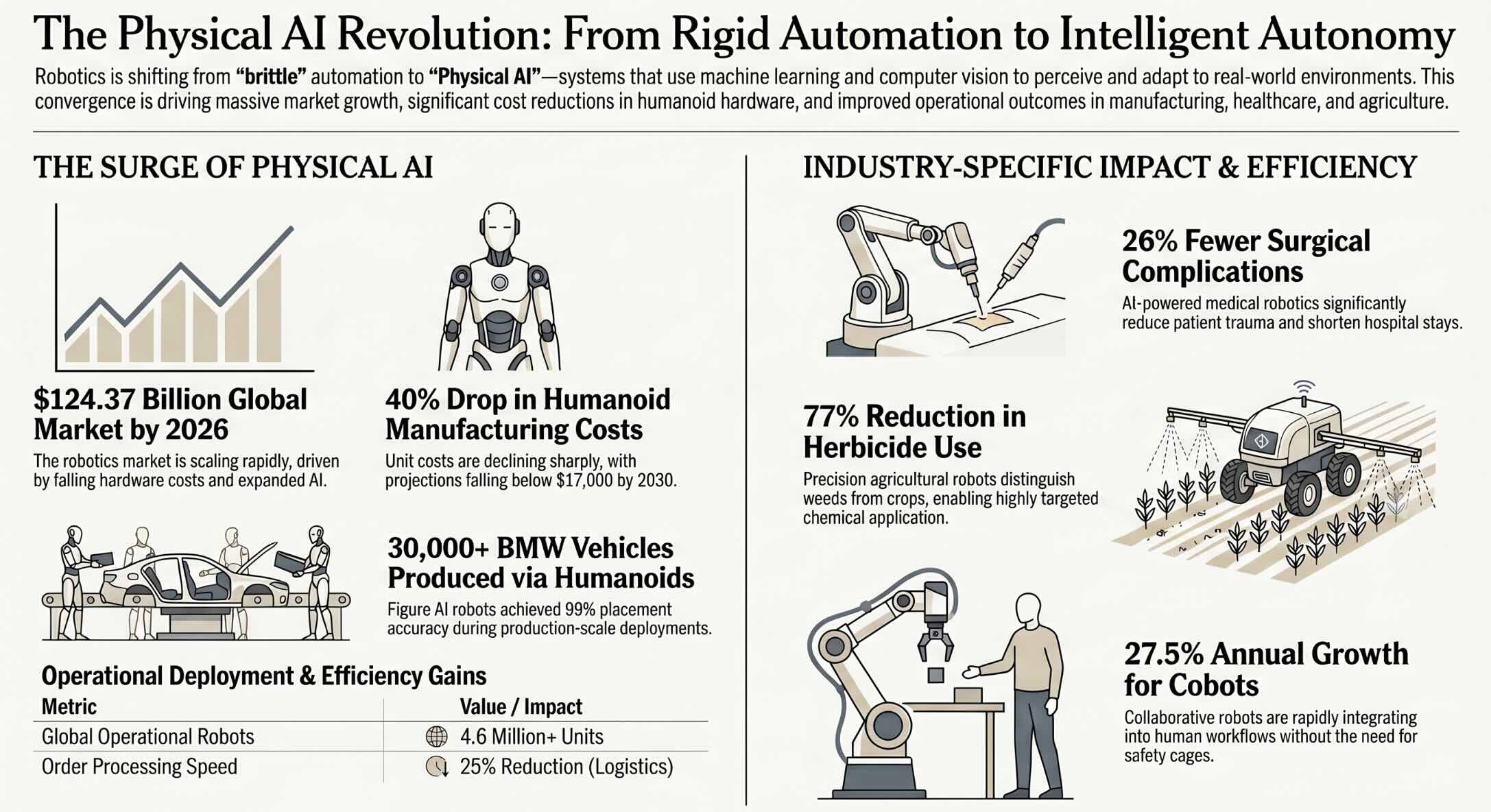 The Physical AI Revolution: Robotics and Intelligence Convergence
