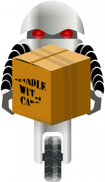 Fastest unloading robot