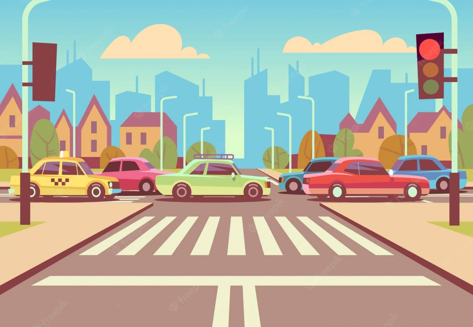 AI in Traffic Management Circuit Diagram