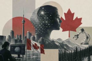 The rise of AI in Canada showing national AI institutes Mila Amii and Vector Institute research network