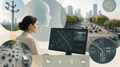 AI in traffic management system optimizing urban signal control and reducing congestion