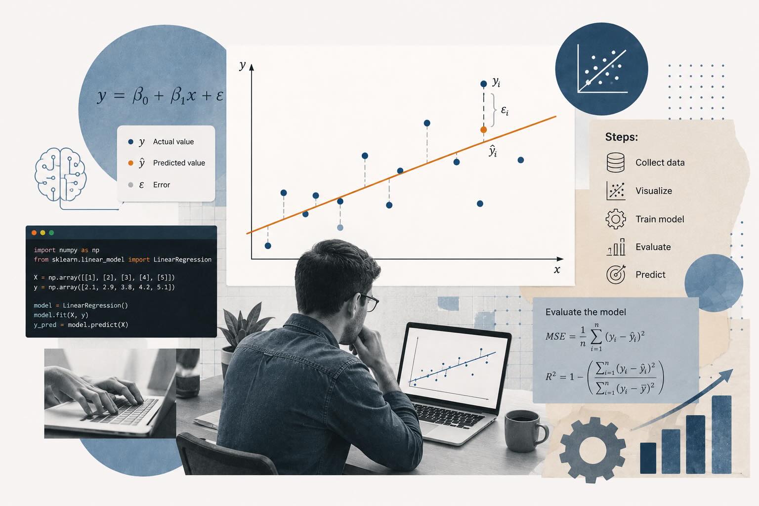 How to Use Linear Regression in Machine Learning - Artificial ...