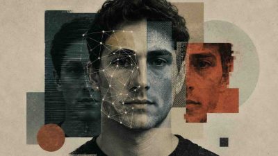 What is a deepfake: illustration showing AI-generated synthetic media detection and analysis process