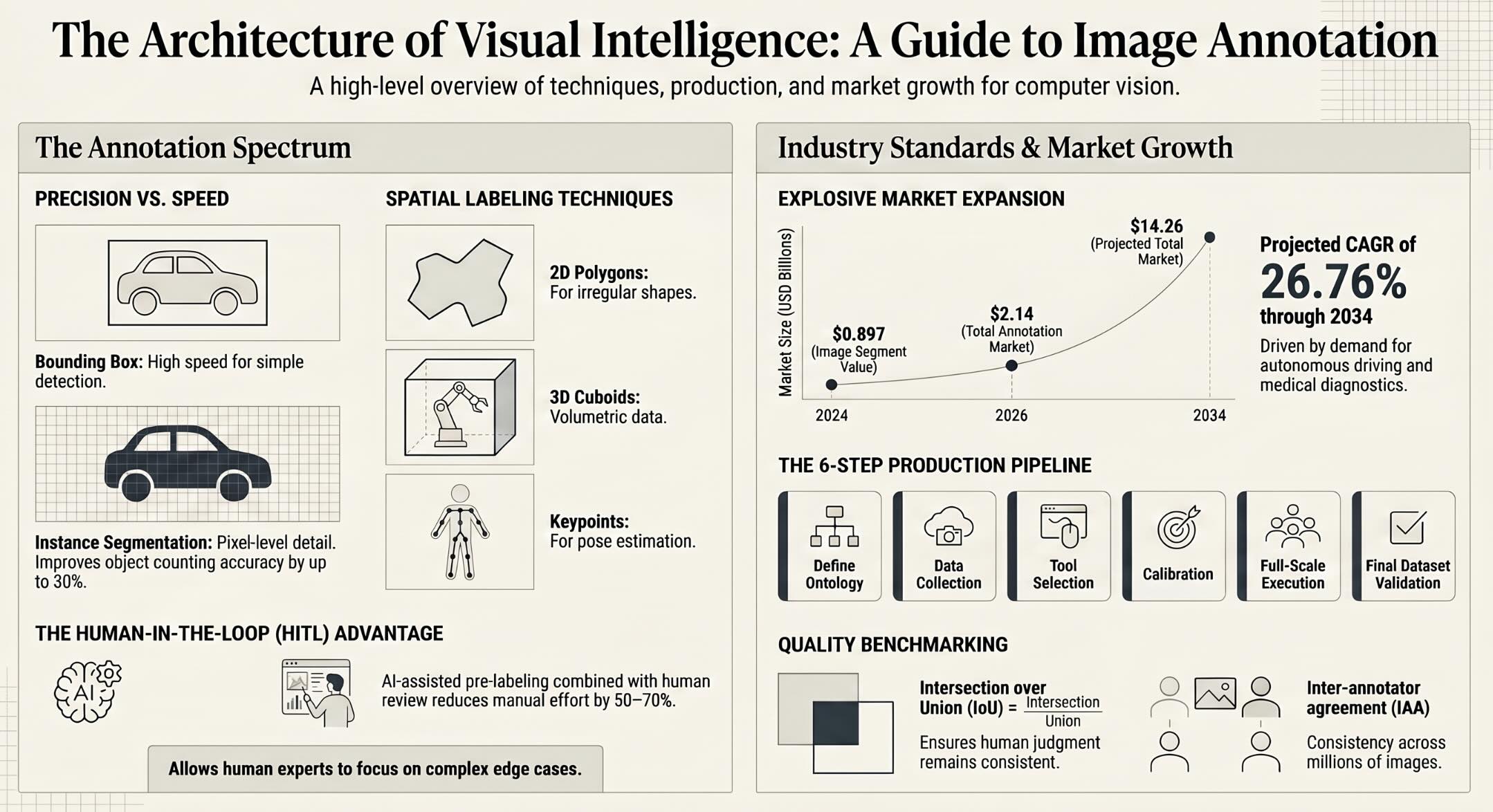 Mastering Image Annotation for Computer Vision Systems