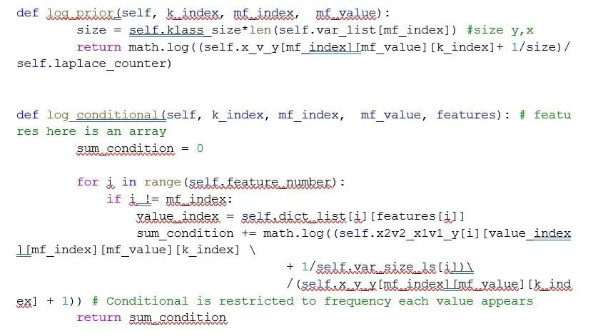 AODE Algorithm in Python