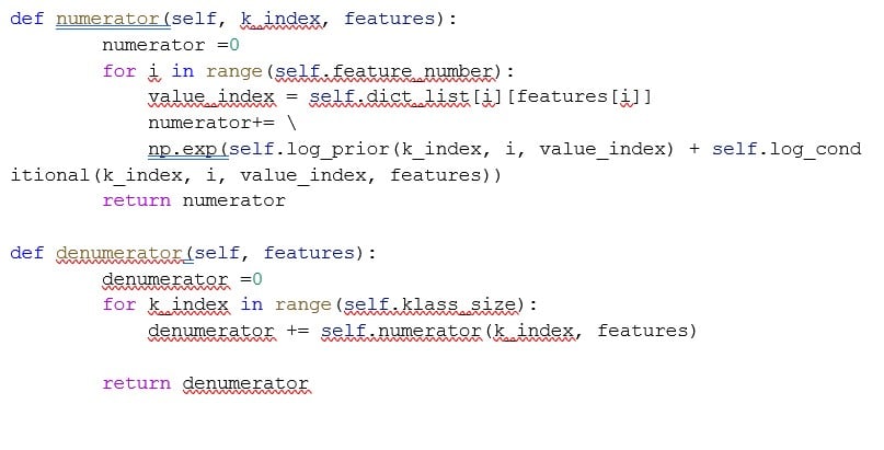 AODE Algorithm in Python