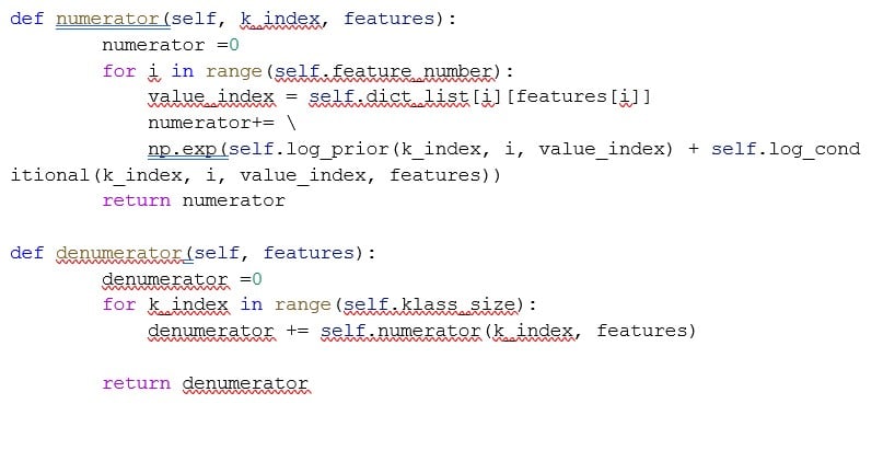 AODE Algorithm in Python