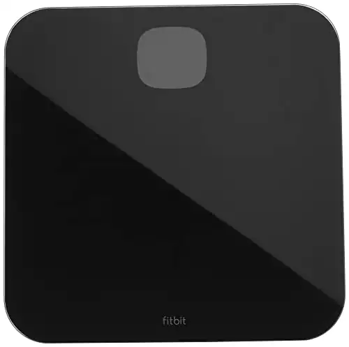 Fitbit Aria Air Bluetooth Digital Body Weight and BMI Smart Scale, Black