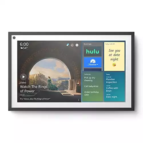 Эхо Шоу 15 | Полное HD 15,6" умный дисплей со встроенным Alexa и Fire TV | Пульт в комплект не входит