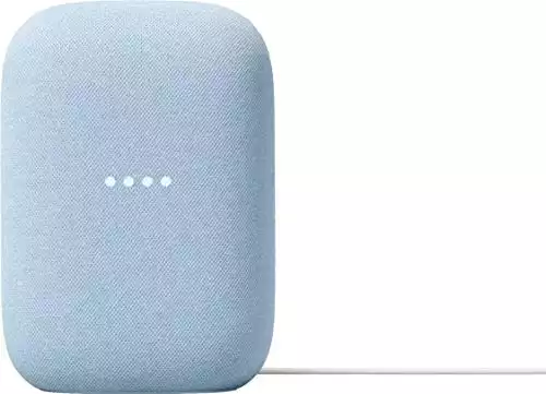 Google Audio Bluetooth Speaker - Wireless Music Streaming (Sky Blue)