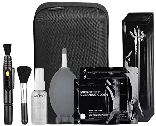 Movo Deluxe Essentials DSLR Camera Cleaning Kit