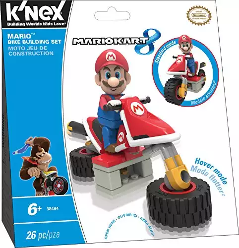 K'NEX Mario Kart 8 - Mario Bike Building Set