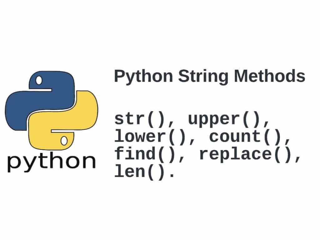 Python String Methods