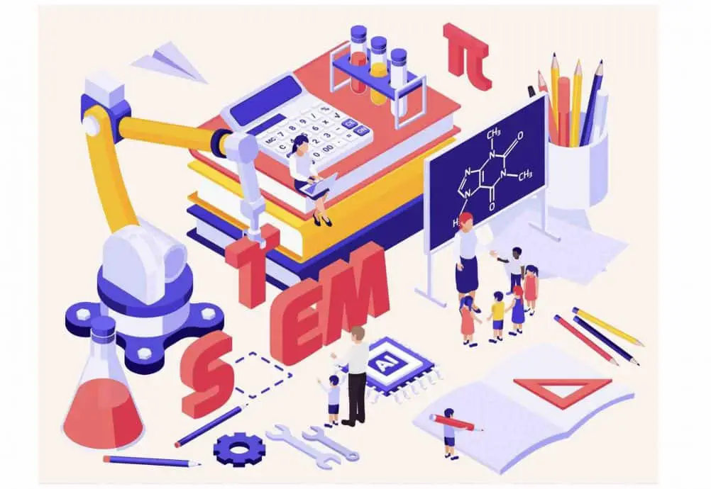 STEM building toys