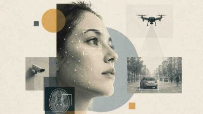 Composite illustration showing 30 exciting computer vision applications in 2026 across manufacturing, healthcare, autonomous vehicles, retail, and agriculture.