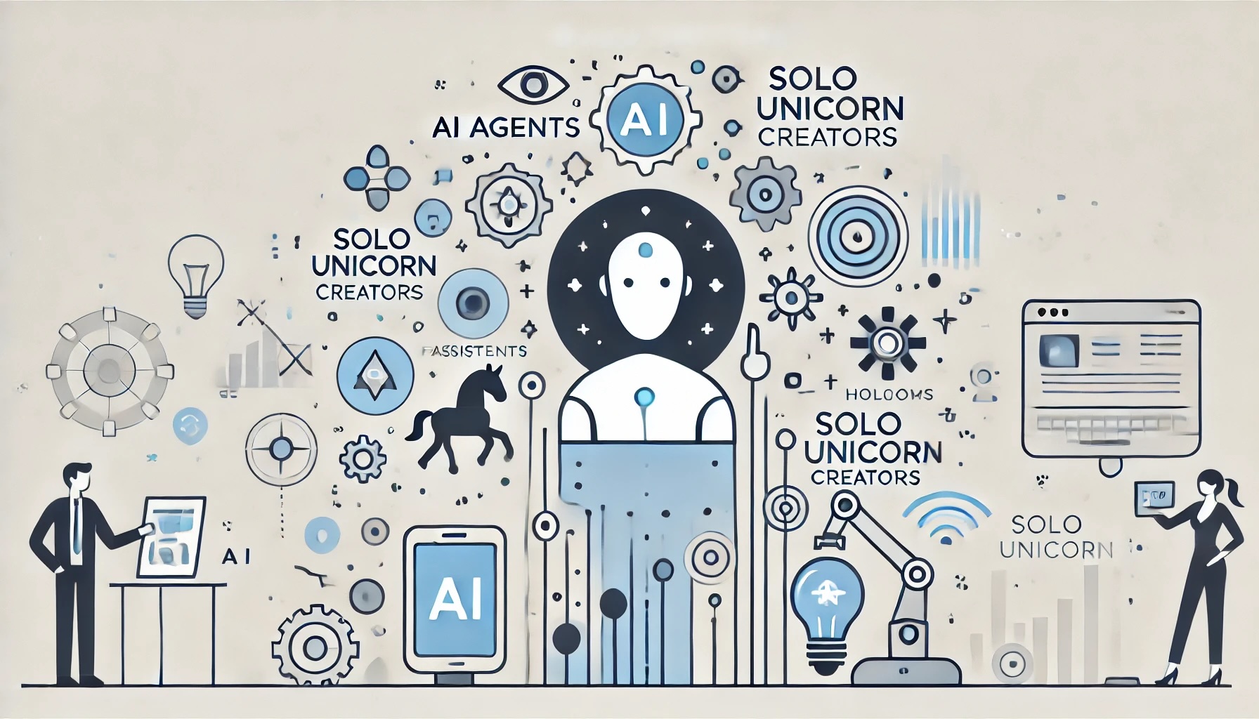 AI Agents Empowering Solo Unicorn Creators - Artificial Intelligence