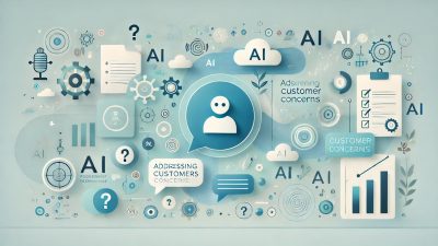 Addressing customer concerns about AI