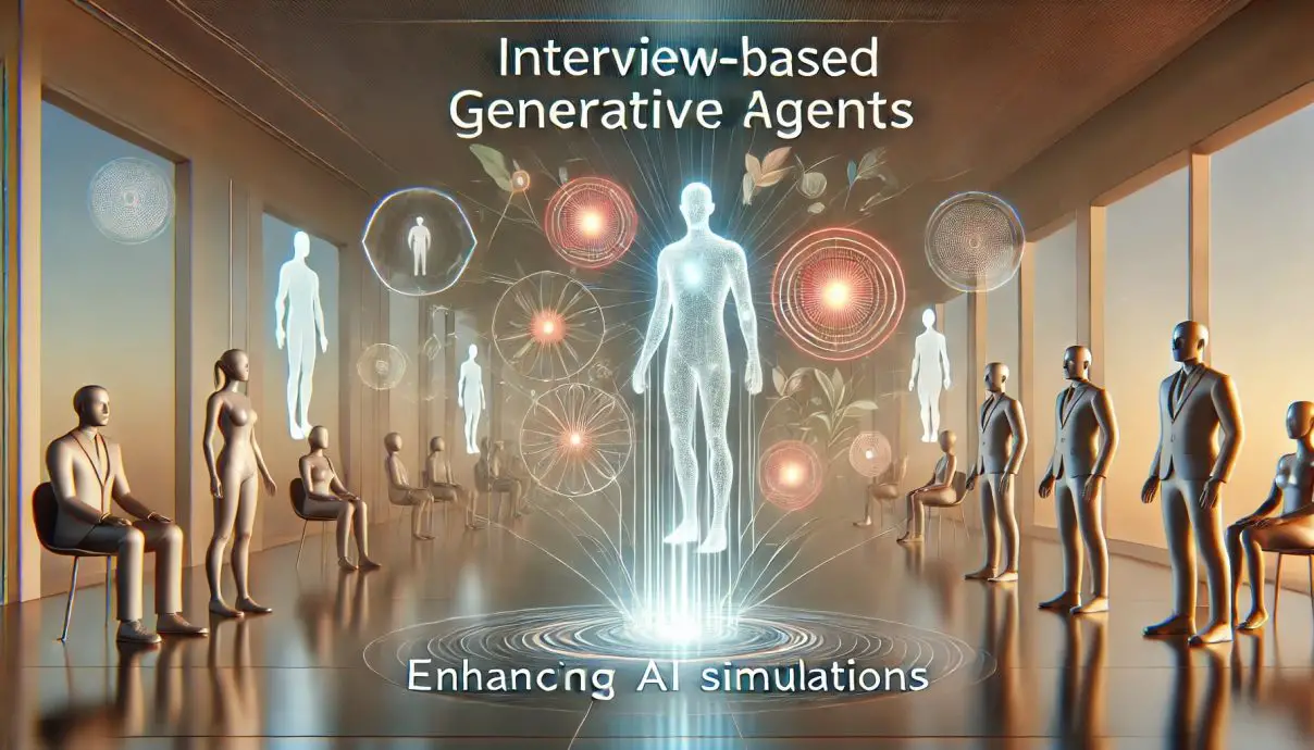 Interview-Based Generative Agents Enhance AI Simulations