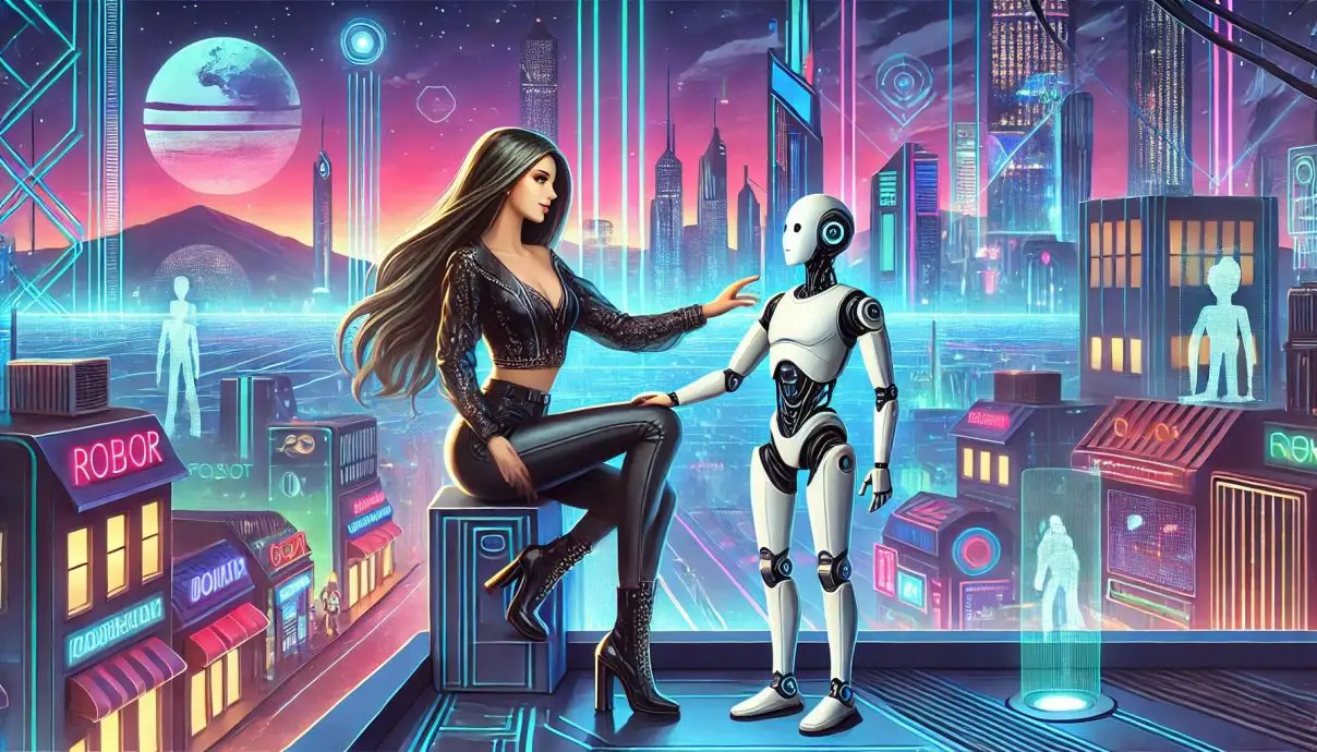 Kim Kardashian Embraces Robot Companionship Adventure