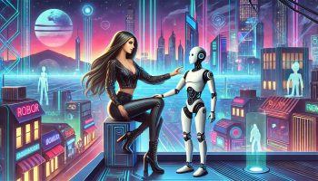 Kim Kardashian Embraces Robot Companionship Adventure