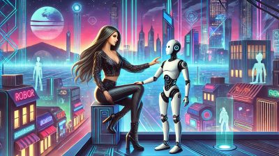 Kim Kardashian Embraces Robot Companionship Adventure