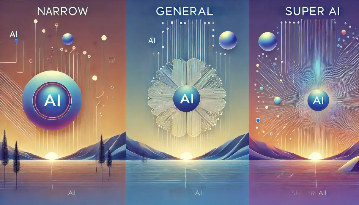 Types of AI: Narrow, General, and Super AI