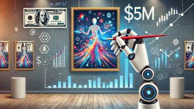 AI Artist Sells $5M in Digital Art