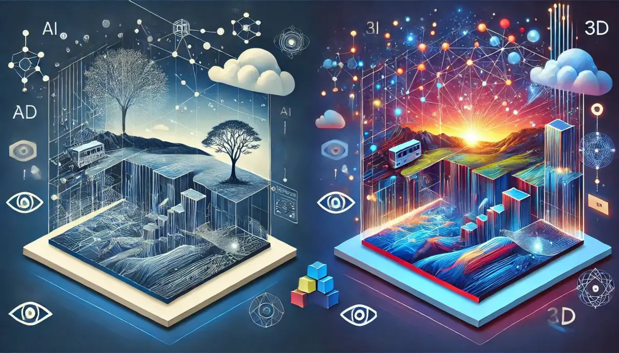 AI Transforms Images into 3D Worlds