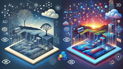 AI Transforms Images into 3D Worlds