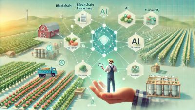 Blockchain and AI for Food Traceability
