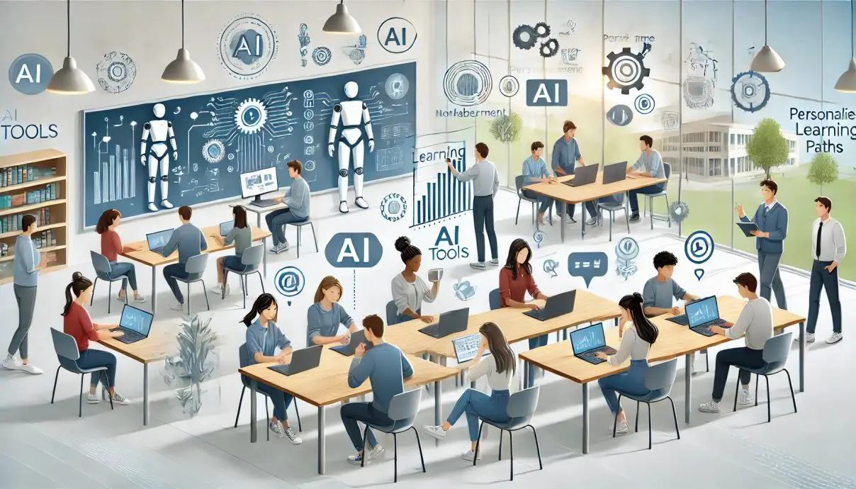 Collaborative learning with AI tools