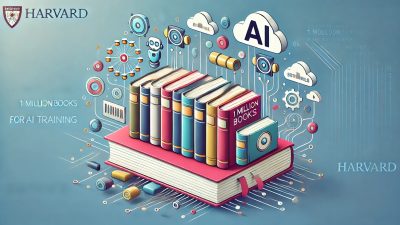 Harvard Offers 1 Million Books for AI Training