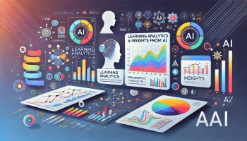 Learning analytics and insights from AI