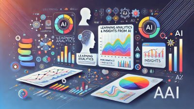 Learning analytics and insights from AI