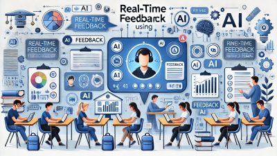 Real-time feedback for students using AI