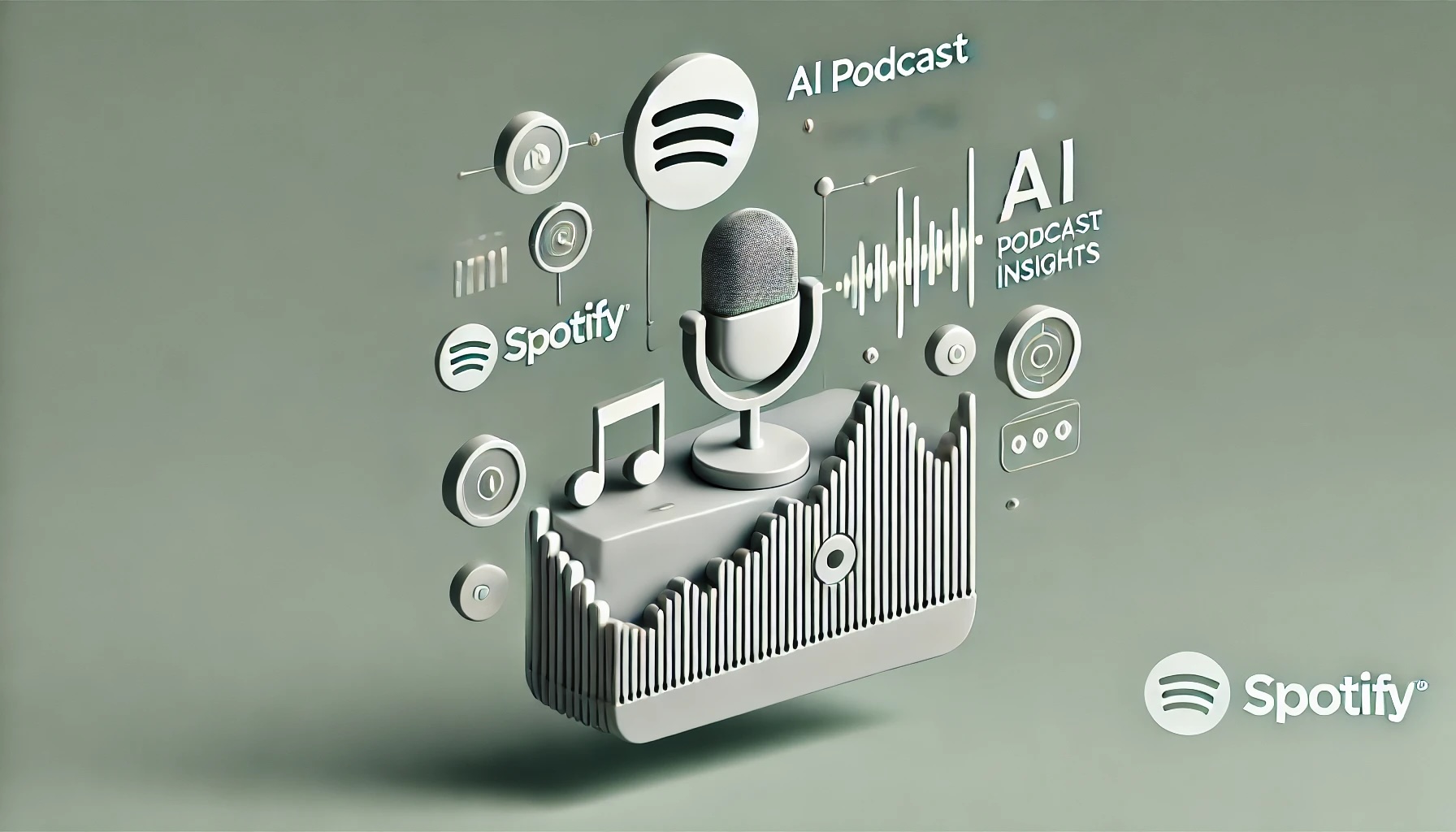 Spotify Wrapped - Features AI Podcast Insights - Artificial Intelligence