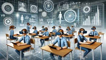 Virtual reality and AI for immersive learning