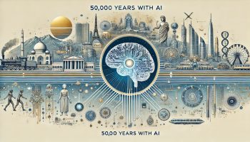Envisioning Humanity's Future: 50000 Years with AI