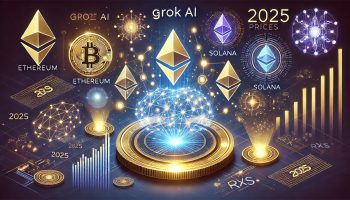 Grok AI Forecasts 2025 Prices for Ethereum, Solana, and RXS