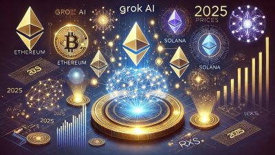 Grok AI Forecasts 2025 Prices for Ethereum, Solana, and RXS