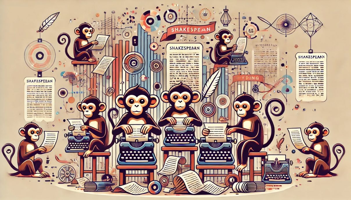 Monkeys and the Shakespearean Typing Challenge