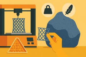 Revolutionary 3D Printed Material Strong and Lightweight