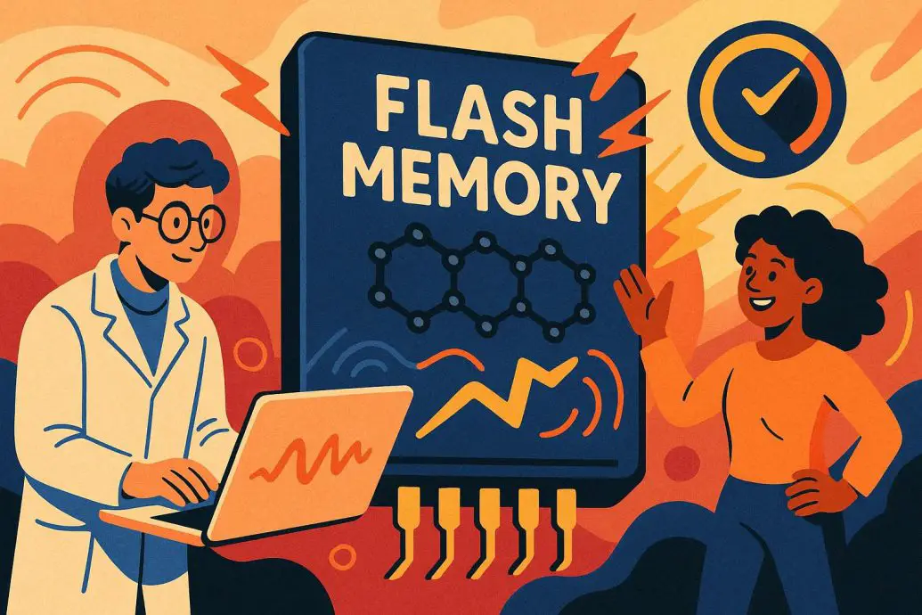 Revolutionary Graphene Flash Memory Achieves 400 Picosecond Writes