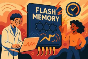 Revolutionary Graphene Flash Memory Achieves 400 Picosecond Writes