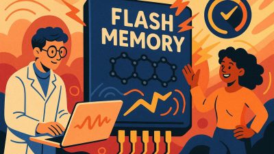 Revolutionary Graphene Flash Memory Achieves 400 Picosecond Writes