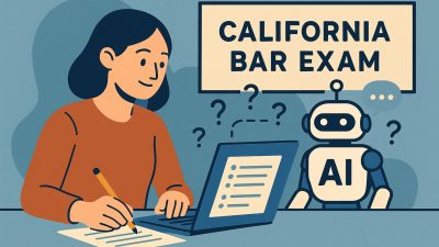 California Bar Exam Uses AI for Questions
