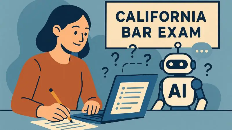 California Bar Exam Uses AI for Questions